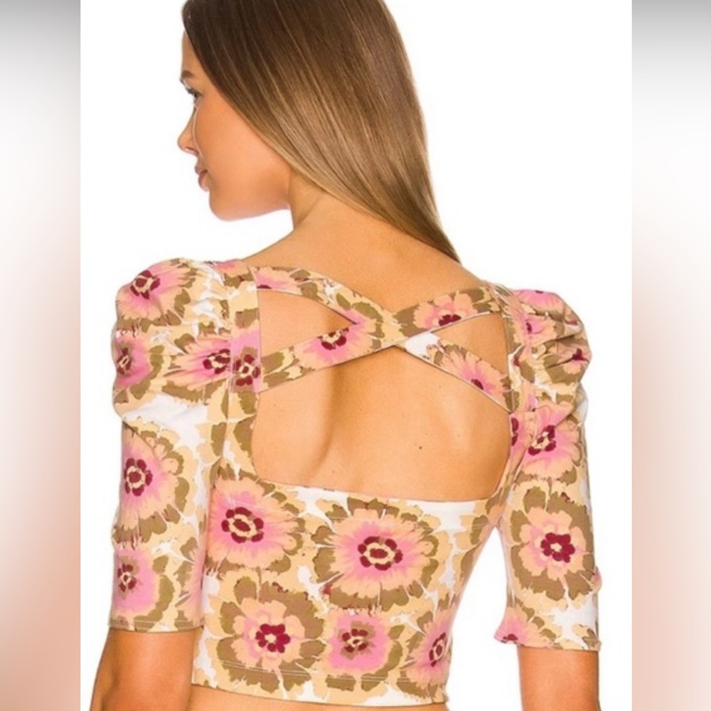 Free People Give Me More Crop Top Size Medium - Picture 4 of 5